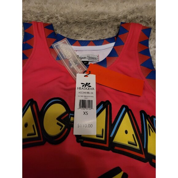 NWTPac-Man Video Game Men's Headgear Classics Premium Embroidered Basketball XS - Picture 7 of 8